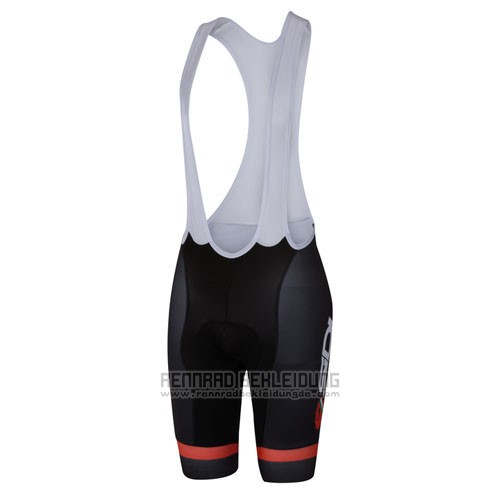 2016 Fahrradbekleidung Castelli SIDI Shwarz und Rot Trikot Kurzarm und Tragerhose